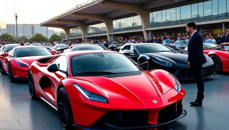 Event car transport logistics coordination
