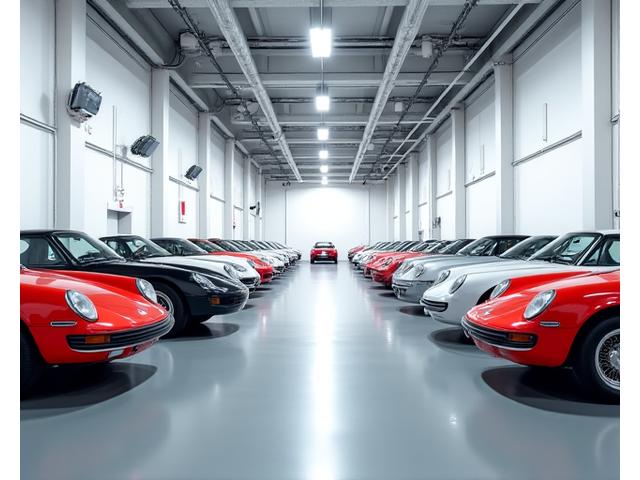 Secure climate controlled vehicle storage facility
