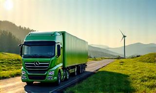 Sustainable automotive logistics green transport